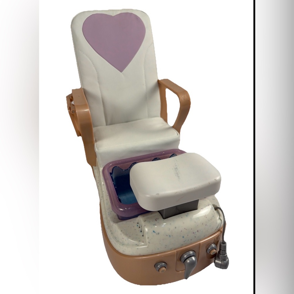 Our Generation Spa Chair Music Noise Doll Furniture Accessory